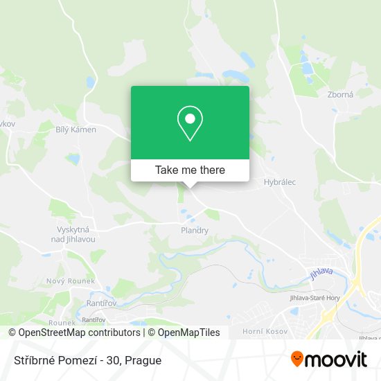 Stříbrné Pomezí - 30 map