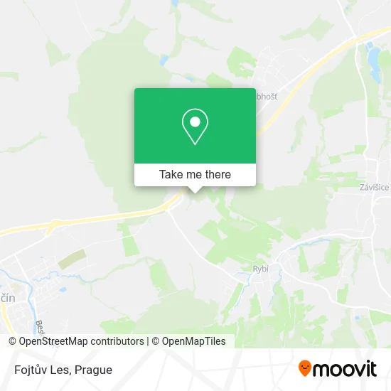 Карта Fojtův Les