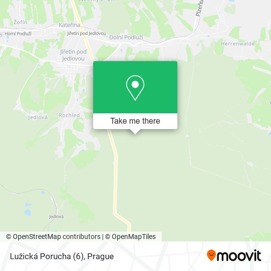 Lužická Porucha (6) map