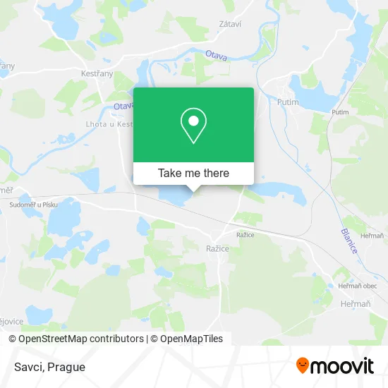 Карта Savci