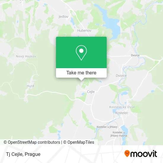 Карта Tj Cejle