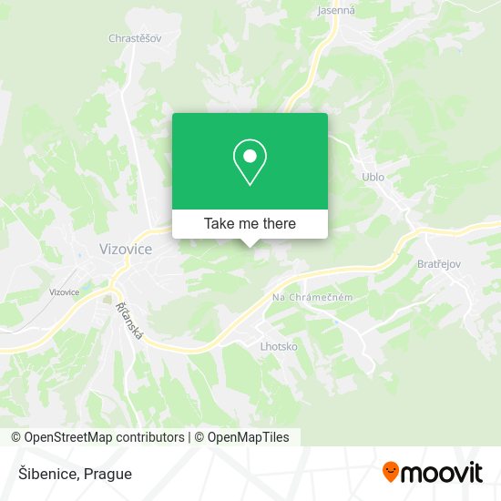 Карта Šibenice