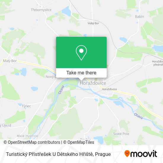 Turistický Přístřešek U Dětského Hřiště map