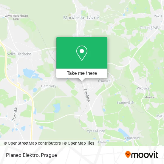 Карта Planeo Elektro