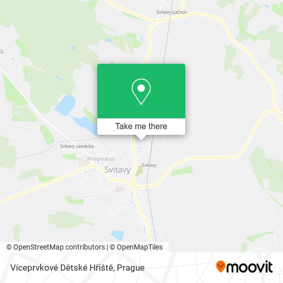 Víceprvkové Dětské Hřiště map