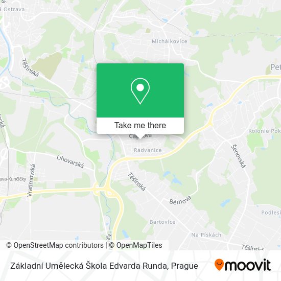 Základní Umělecká Škola Edvarda Runda map