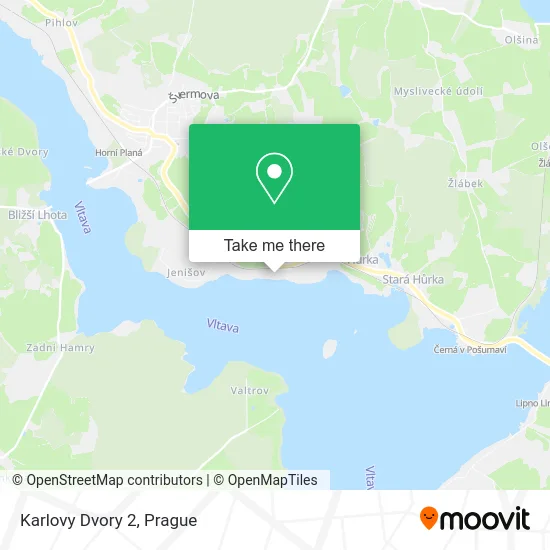 Карта Karlovy Dvory 2