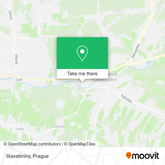 Карта Stavebniny