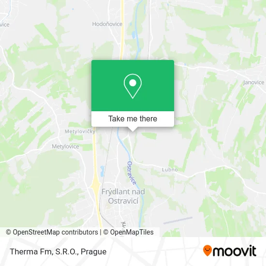 Карта Therma Fm, S.R.O.