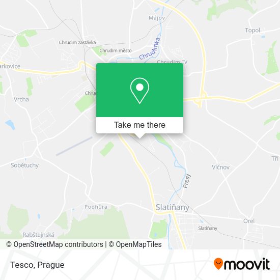 Tesco map