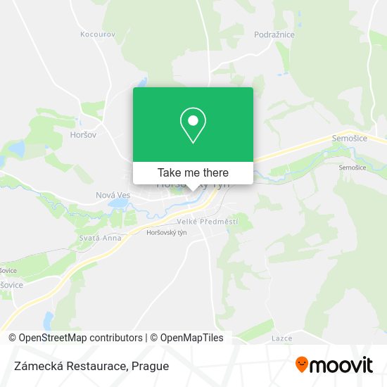 Zámecká Restaurace map