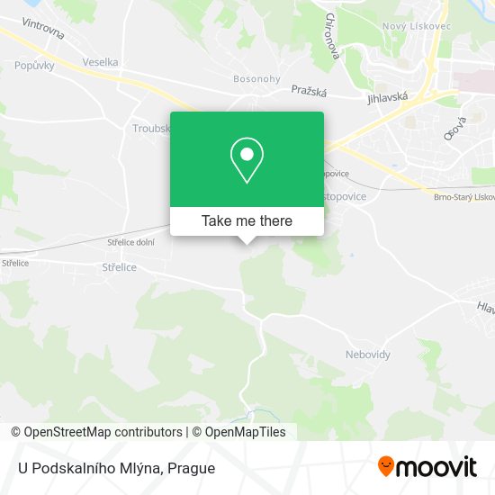 U Podskalního Mlýna map