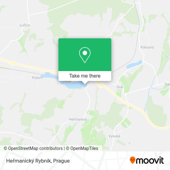 Heřmanický Rybník map