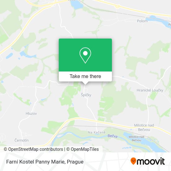 Farní Kostel Panny Marie map