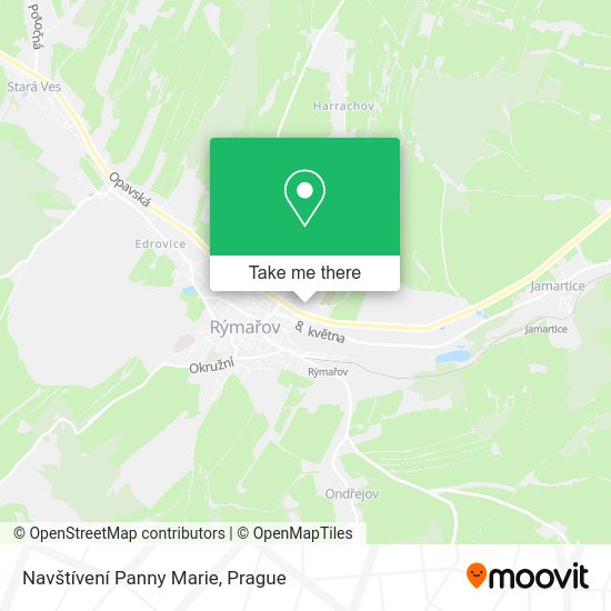 Navštívení Panny Marie map