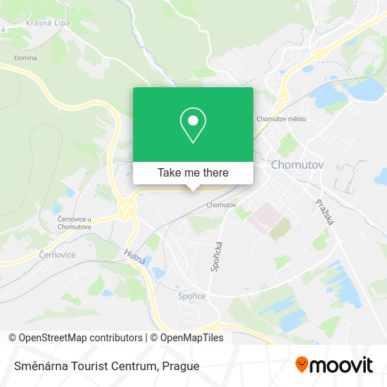 Směnárna Tourist Centrum map