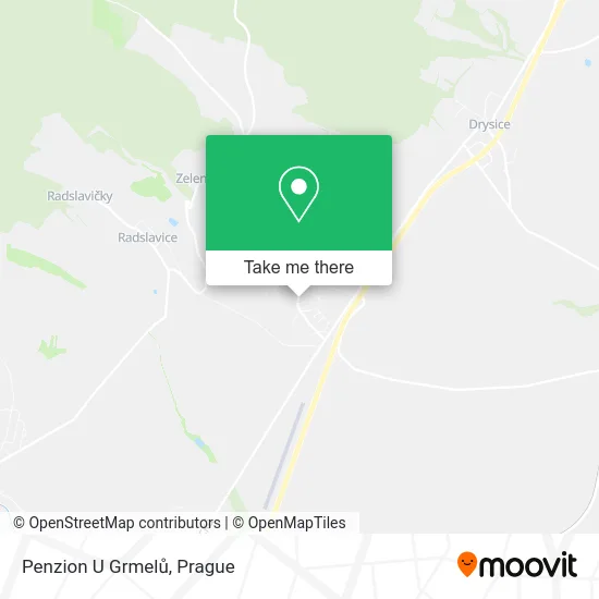 Карта Penzion U Grmelů