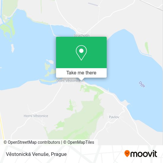 Věstonická Venuše map