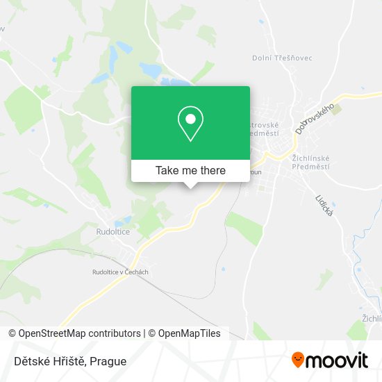 Dětské Hřiště map
