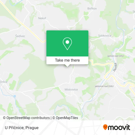 Карта U Příčnice