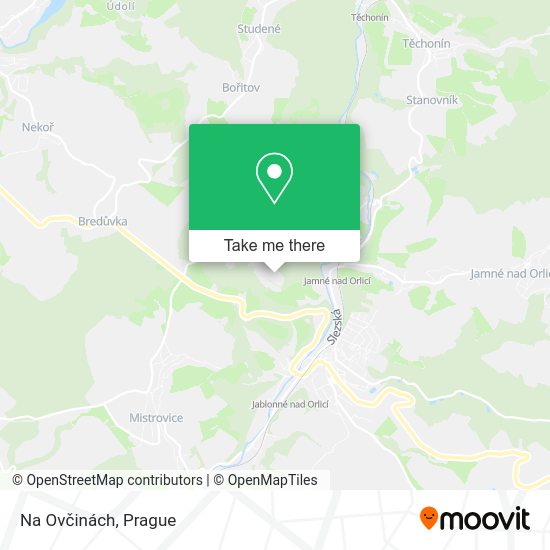 Карта Na Ovčinách