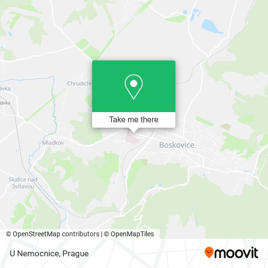 Карта U Nemocnice