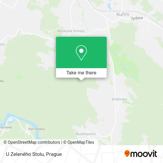 Карта U Zeleného Stolu
