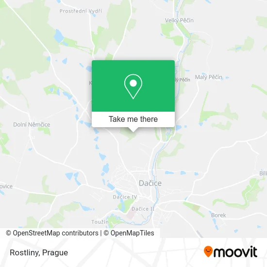 Карта Rostliny