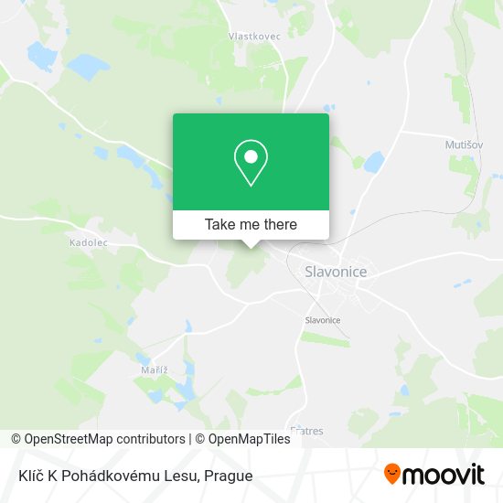 Klíč K Pohádkovému Lesu map