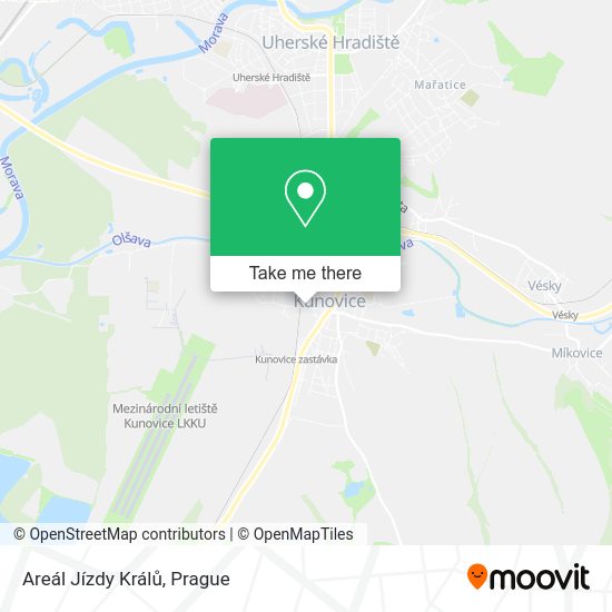Areál Jízdy Králů map