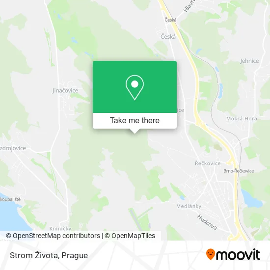 Карта Strom Života
