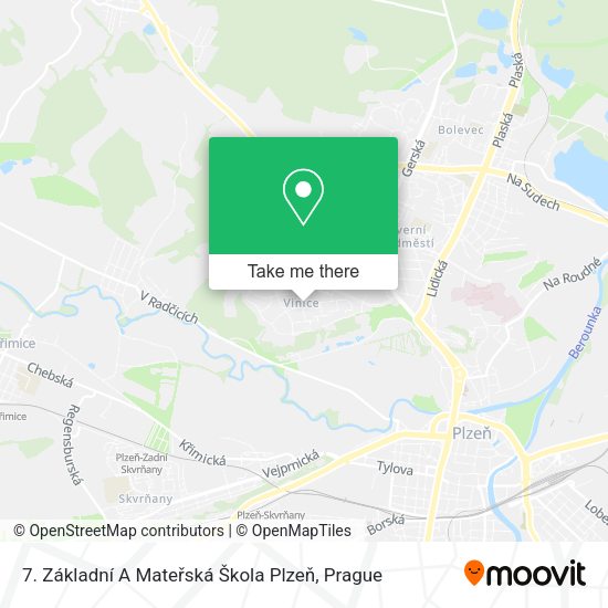 7. Základní A Mateřská Škola Plzeň map