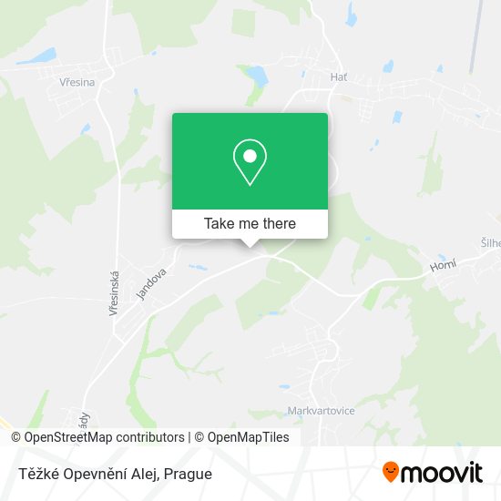 Těžké Opevnění Alej map