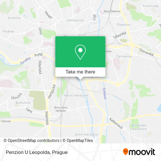 Карта Penzion U Leopolda