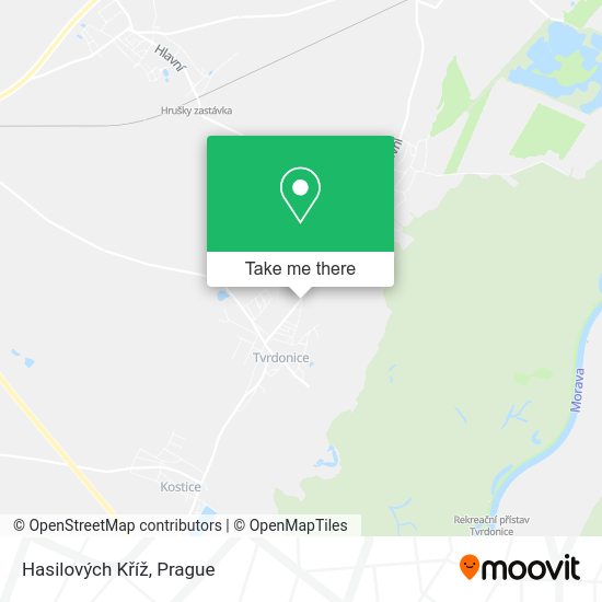 Hasilových Kříž map
