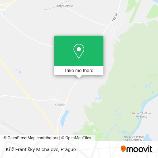 Kříž Františky Michalové map