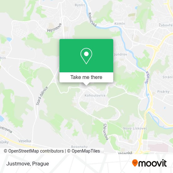 Justmove map