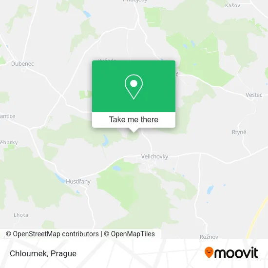 Карта Chloumek