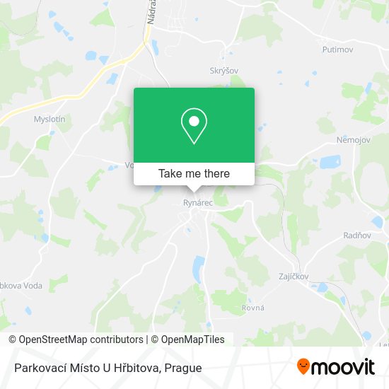 Parkovací Místo U Hřbitova map