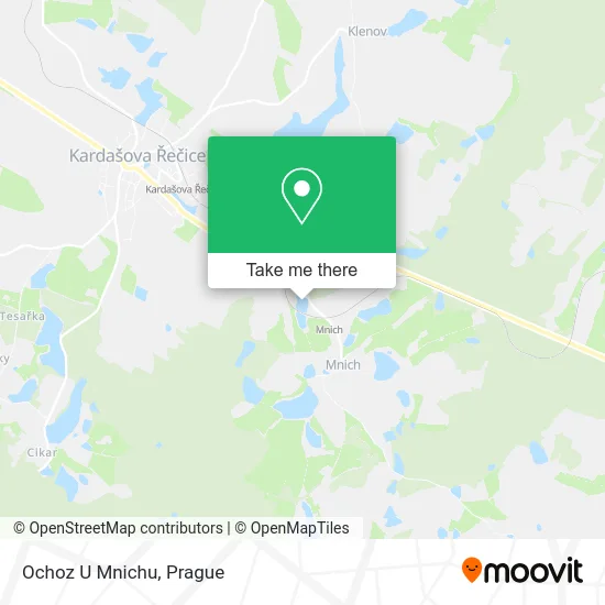 Карта Ochoz U Mnichu