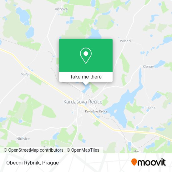 Obecní Rybník map