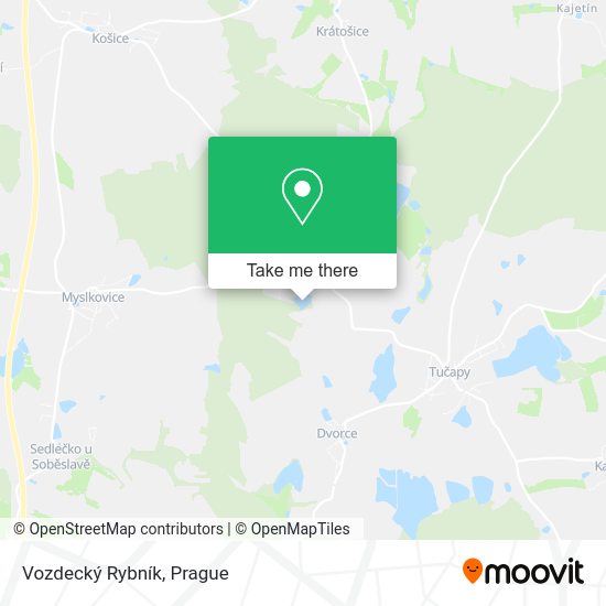 Vozdecký Rybník map