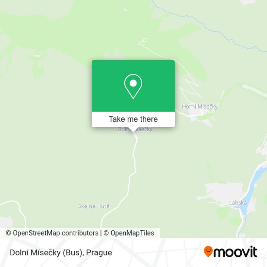 Dolní Mísečky (Bus) map