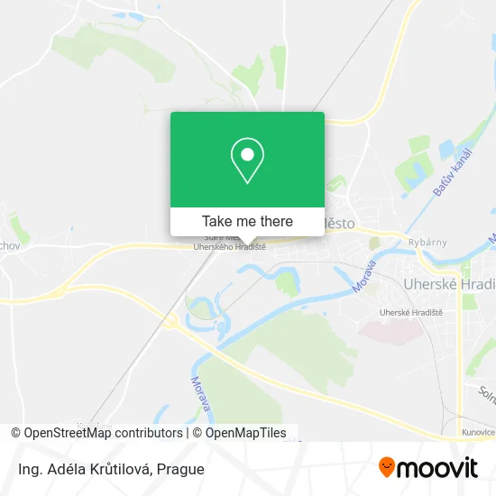 Карта Ing. Adéla Krůtilová