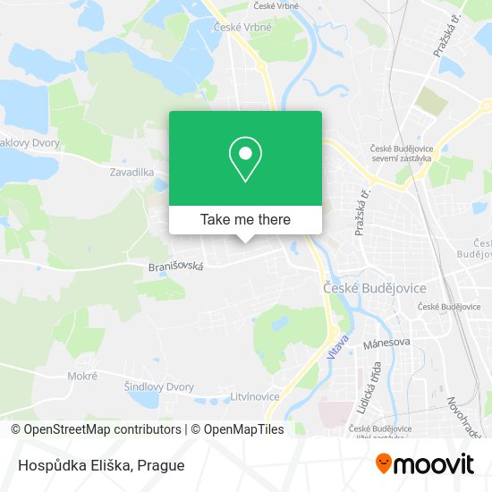 Hospůdka Eliška map