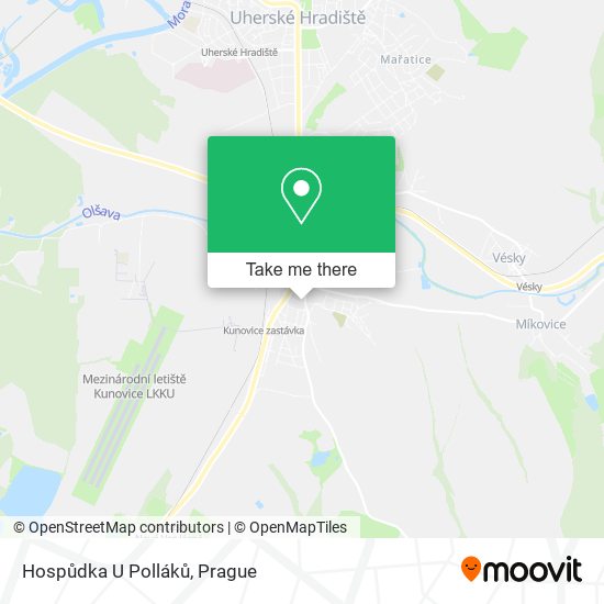 Карта Hospůdka U Polláků