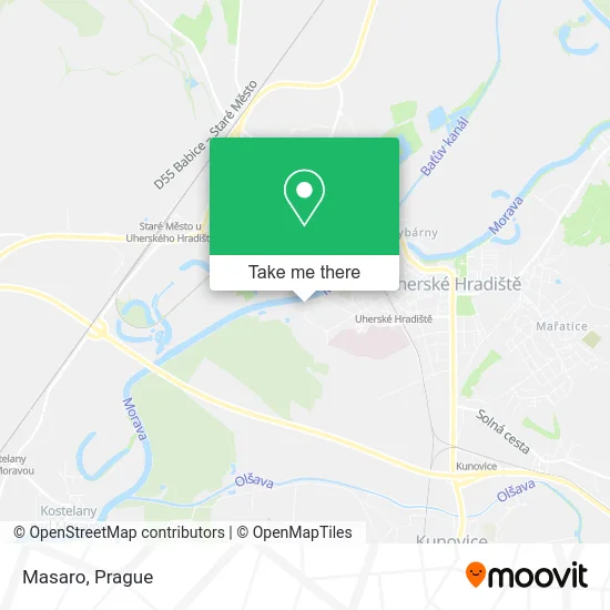 Masaro map