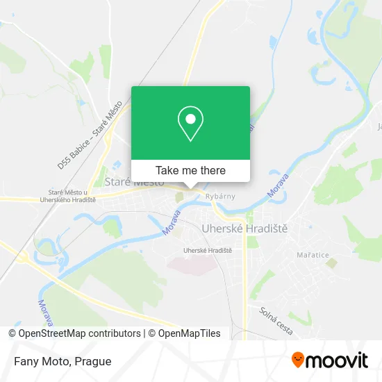 Fany Moto map