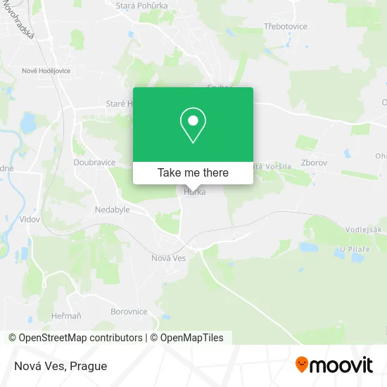 Карта Nová Ves