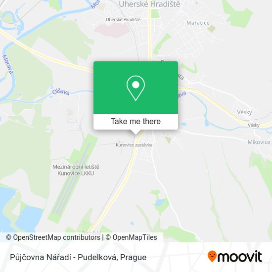 Půjčovna Nářadí - Pudelková map